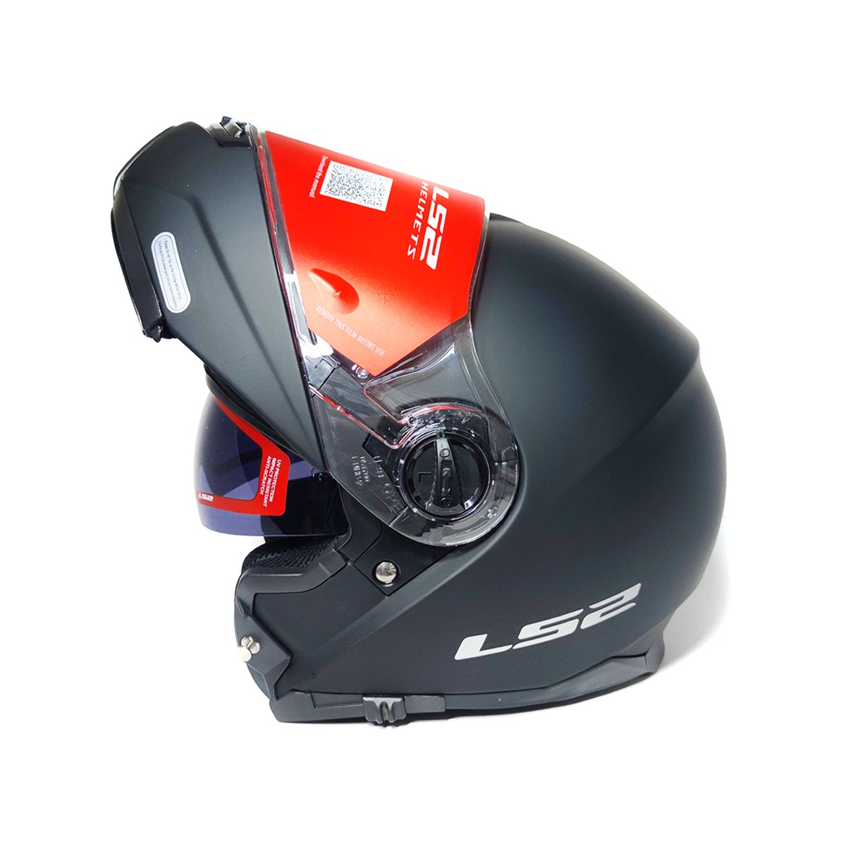 Vikingobiker Casco Ls Ff Strobe Negro Mate